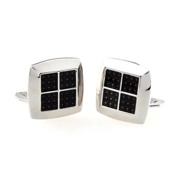 Enamel Dropping Glue Cufflinks