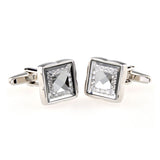Crystal Zircon Cufflinks