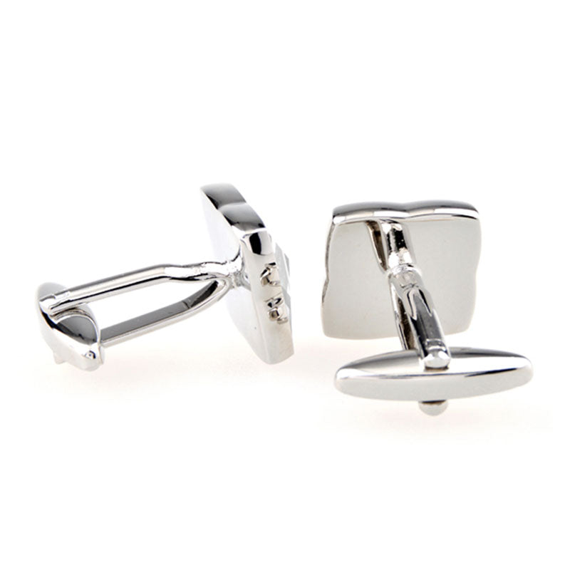 Crystal Zircon Cufflinks
