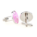 Enamel Dropping Glue Cufflinks