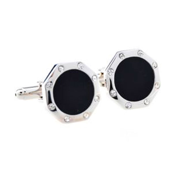 Enamel Dropping Glue Cufflinks