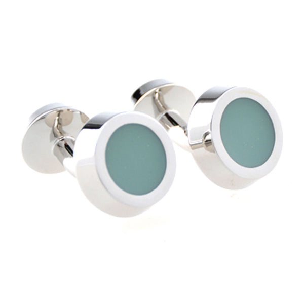 Enamel Dropping Glue Cufflinks