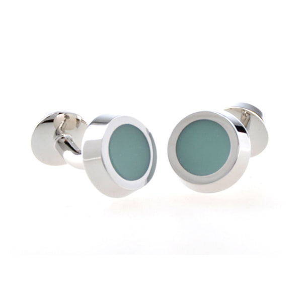 Enamel Dropping Glue Cufflinks