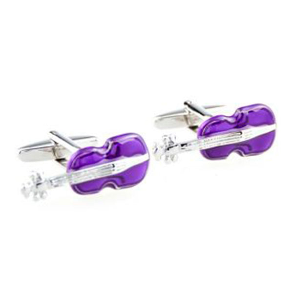 National Flag Music Enamel Dropping Glue Cufflinks
