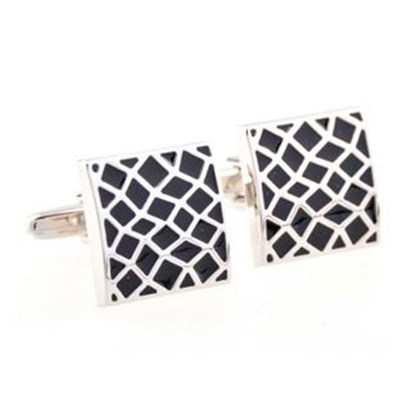 Enamel Dropping Glue Cufflinks
