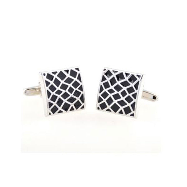 Enamel Dropping Glue Cufflinks