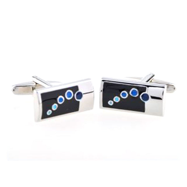Enamel Dropping Glue Cufflinks