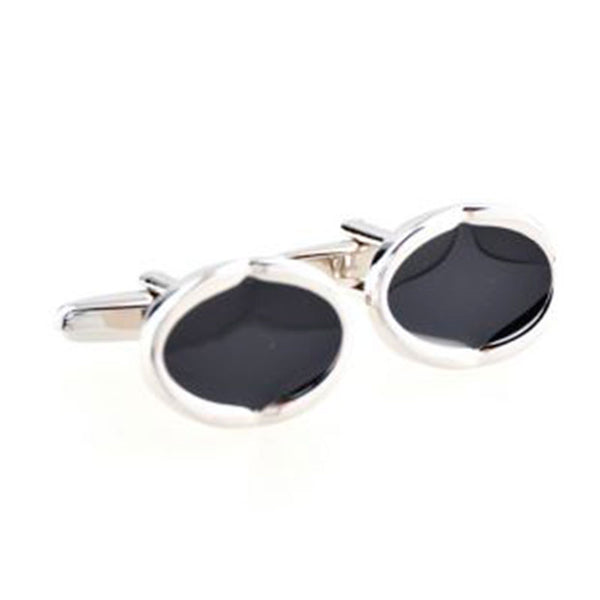 Enamel Dropping Glue Cufflinks