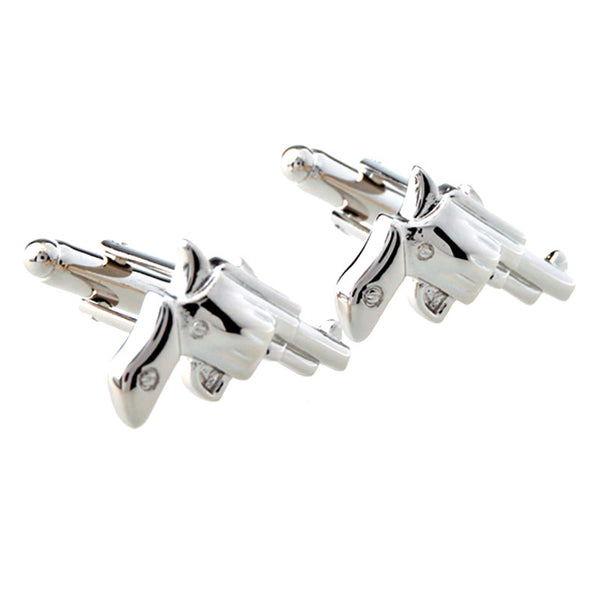 Military Tools Plain Colour Metal Cufflinks