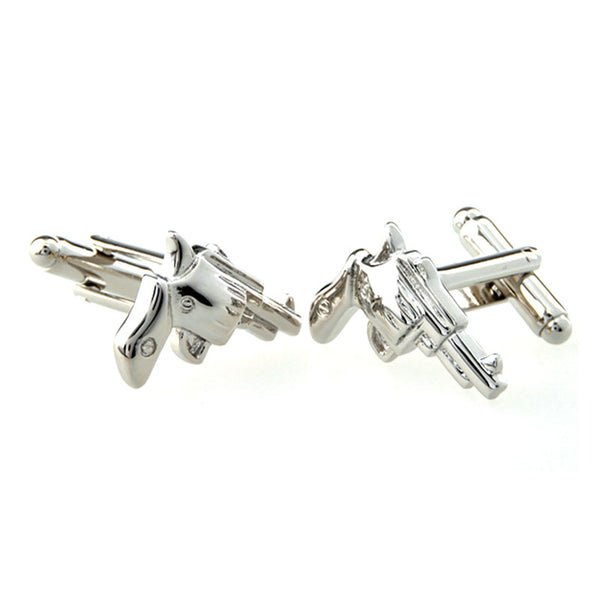 Military Tools Plain Colour Metal Cufflinks