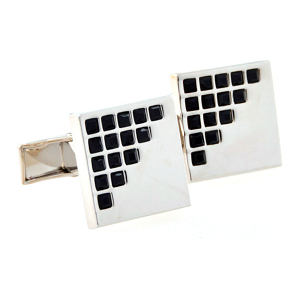 Crystal Zircon Cufflinks