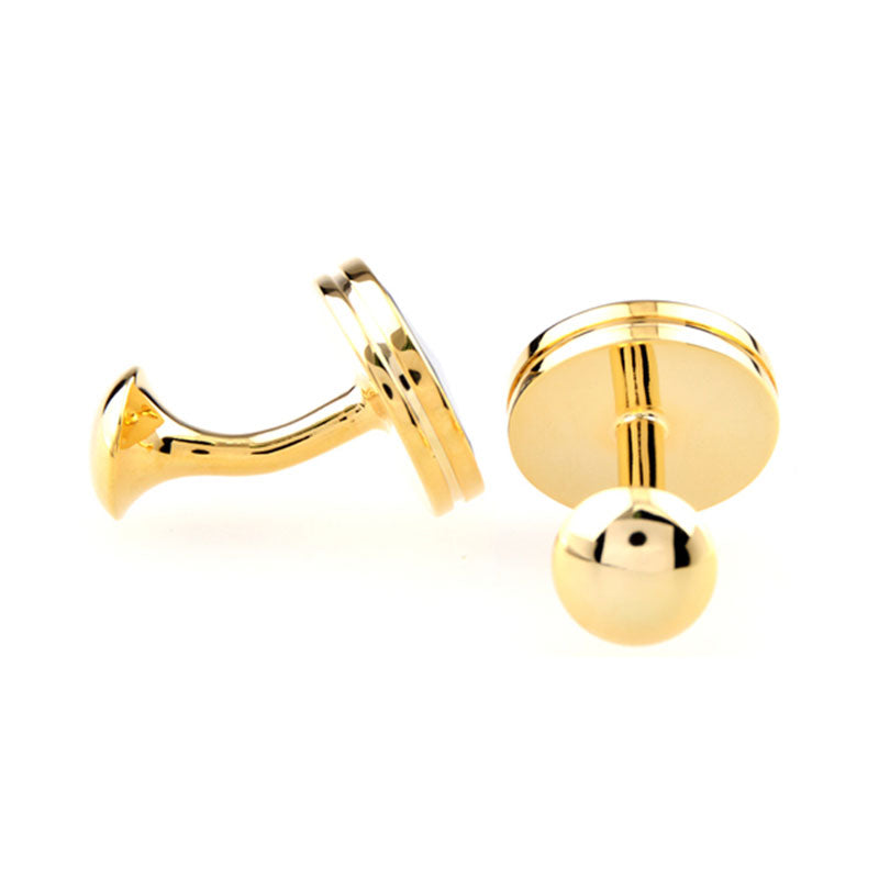 Crystal Zircon Cufflinks