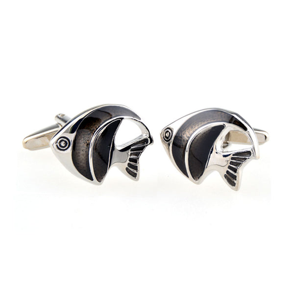 Animals Plants Enamel Dropping Glue Cufflinks