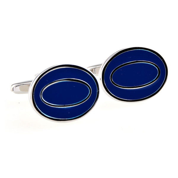 Enamel Dropping Glue Cufflinks