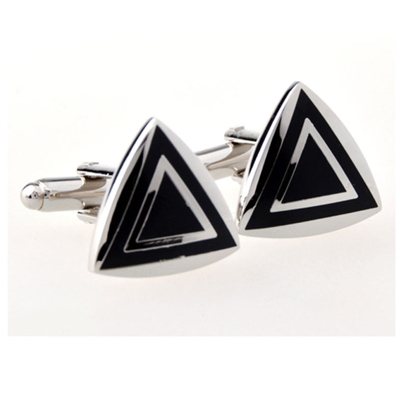 Enamel Dropping Glue Cufflinks