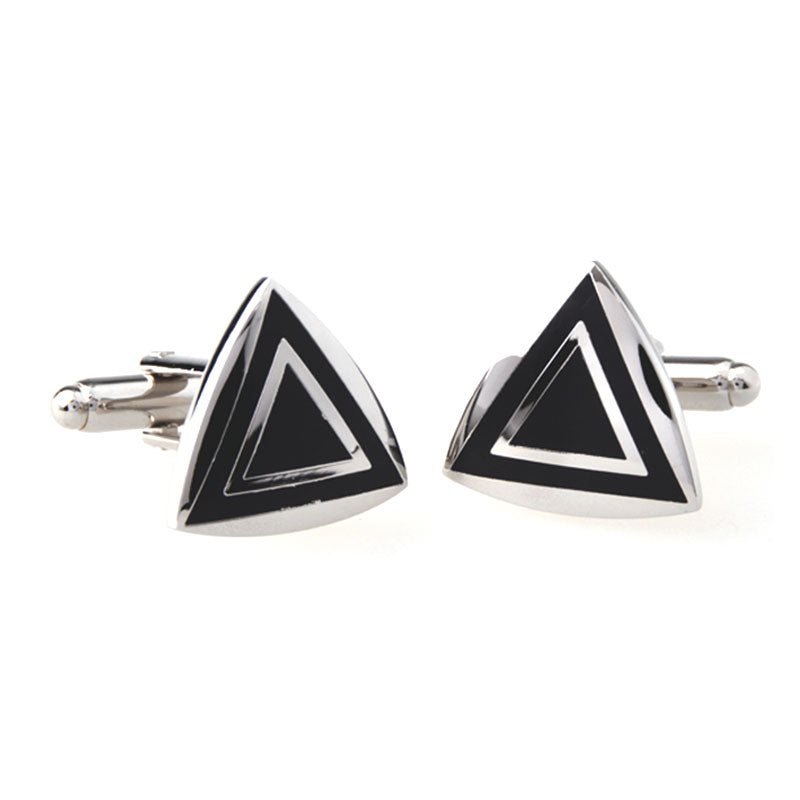 Enamel Dropping Glue Cufflinks