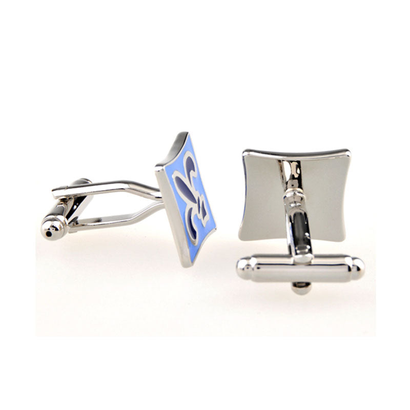 Enamel Dropping Glue Cufflinks