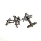 Plain Colour Metal Cufflinks