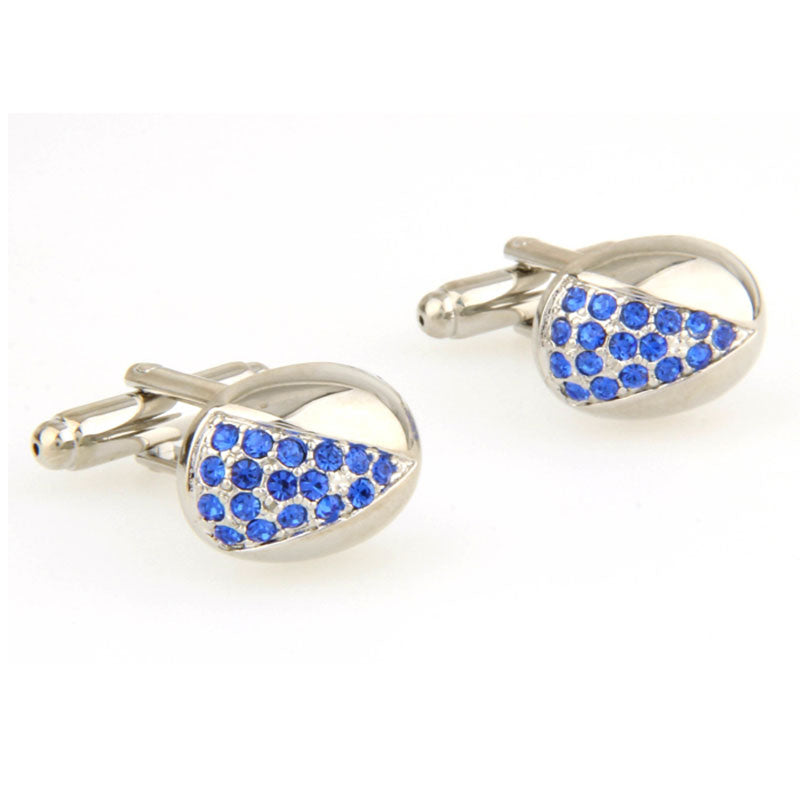 Crystal Zircon Cufflinks