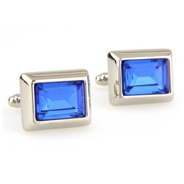 Crystal Zircon Cufflinks