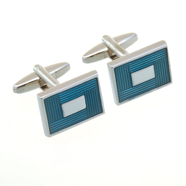 Enamel Dropping Glue Cufflinks