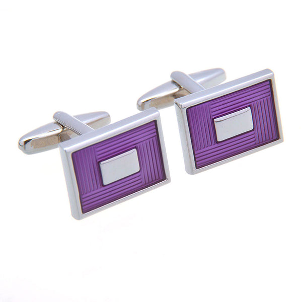 Enamel Dropping Glue Cufflinks