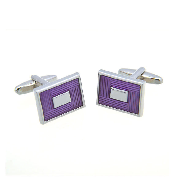 Enamel Dropping Glue Cufflinks