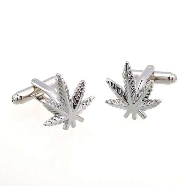 Animals Plants Plain Colour Metal Cufflinks