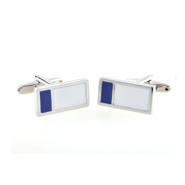 Enamel Dropping Glue Cufflinks