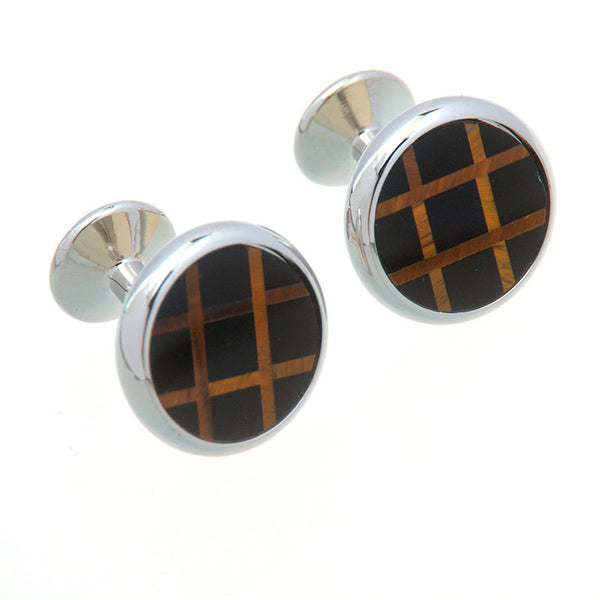 Shells Agate Cufflinks