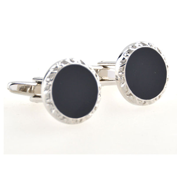 Enamel Dropping Glue Cufflinks
