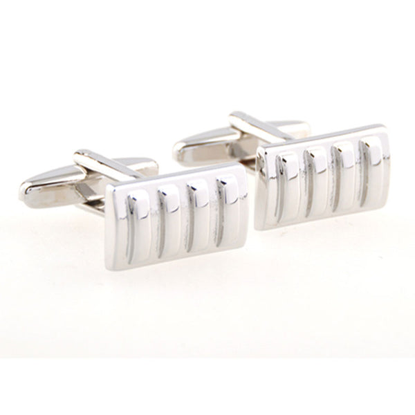Plain Colour Metal Cufflinks