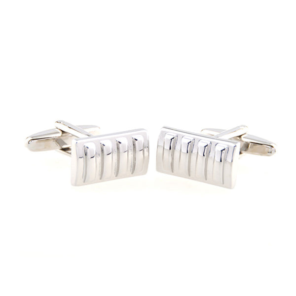 Plain Colour Metal Cufflinks