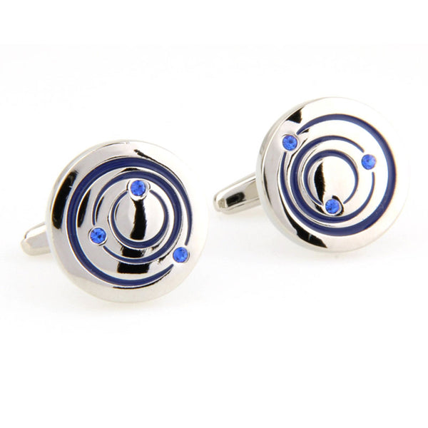 Crystal Zircon Cufflinks