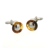 Cateye Glass Cufflinks