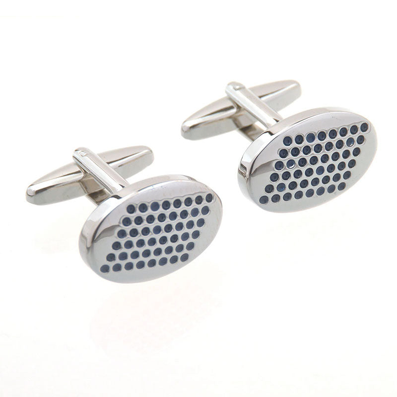 Enamel Dropping Glue Cufflinks
