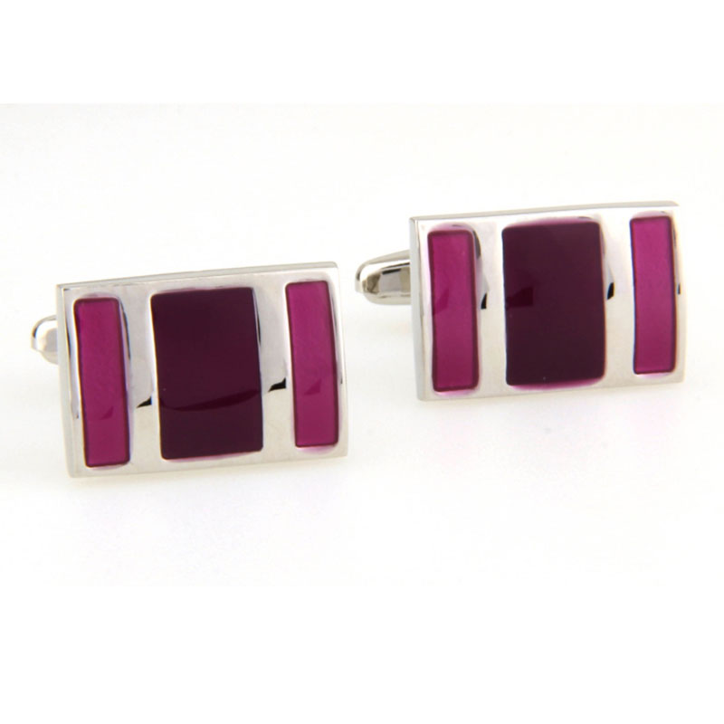 Enamel Dropping Glue Cufflinks