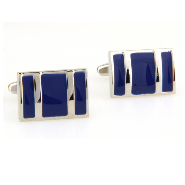 Enamel Dropping Glue Cufflinks