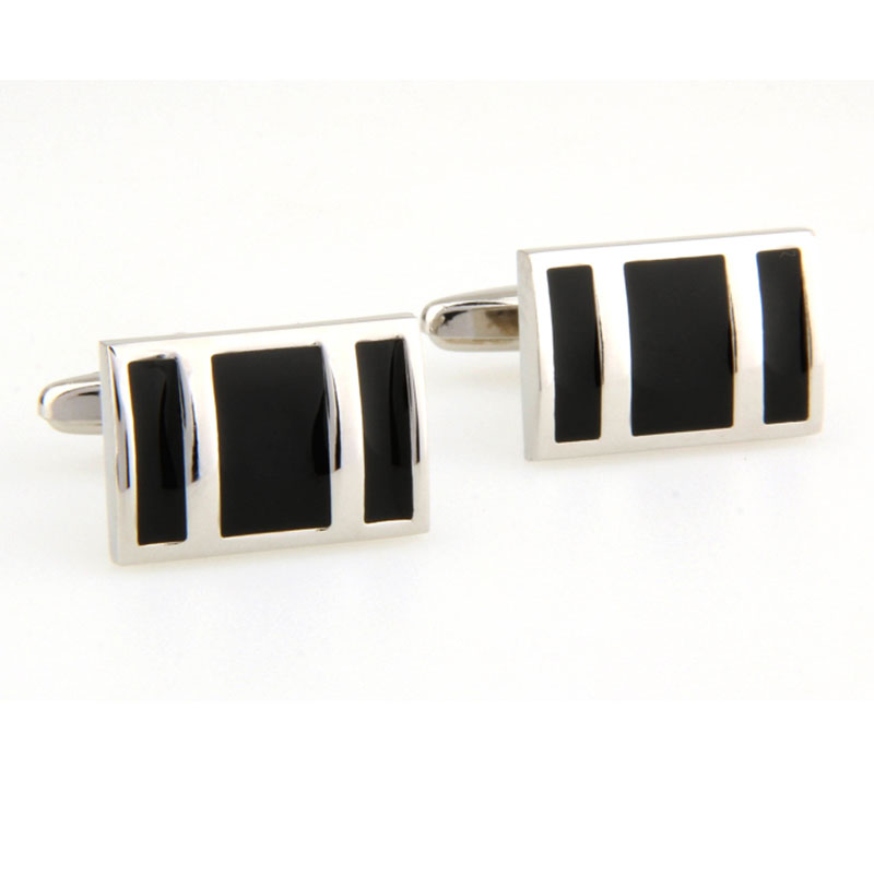 Enamel Dropping Glue Cufflinks