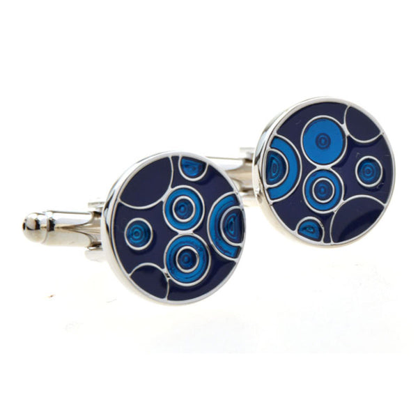 Enamel Dropping Glue Cufflinks