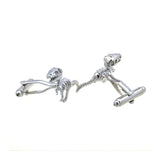 Animals Plants Plain Colour Metal Cufflinks