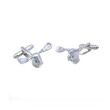 Animals Plants Plain Colour Metal Cufflinks