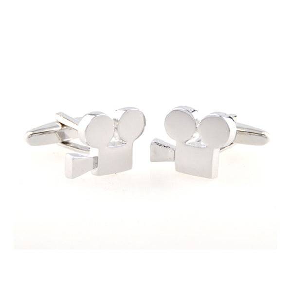 Plain Colour Metal Cufflinks