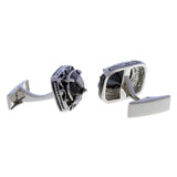Crystal Zircon Cufflinks
