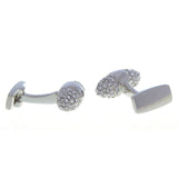 Crystal Zircon Cufflinks