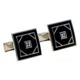 Crystal Zircon Cufflinks