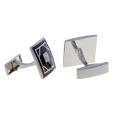Crystal Zircon Cufflinks