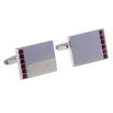 Crystal Zircon Cufflinks