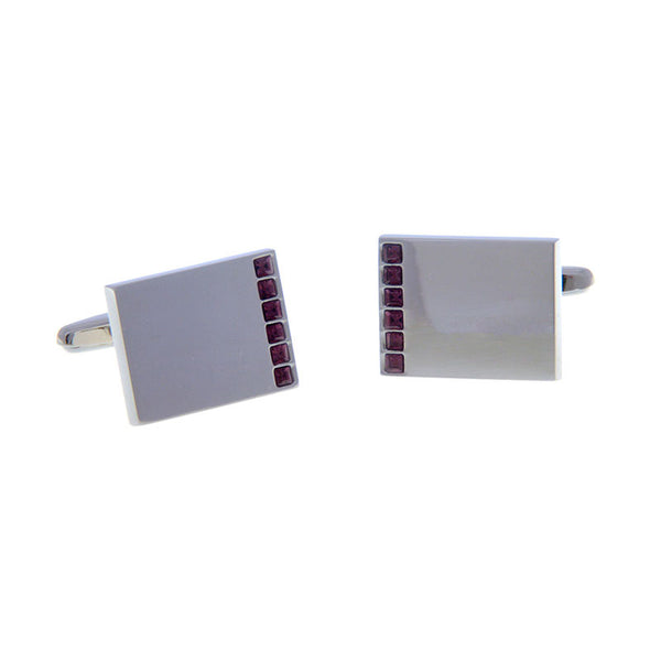 Crystal Zircon Cufflinks