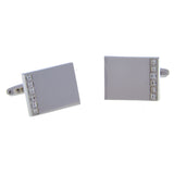 Crystal Zircon Cufflinks